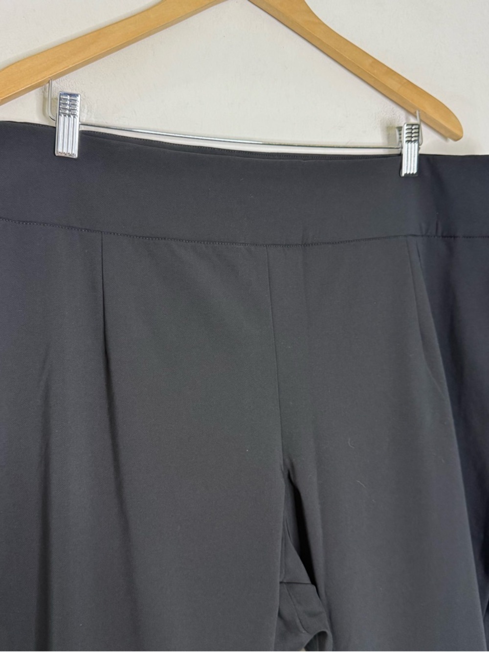 Good American Executive Pants Size 6 3XL Black High Rise Zip Ankle - Picture 4 of 9